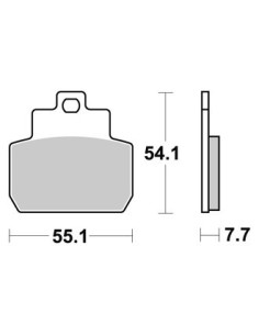 Plaquettes de freins AP RACING 2