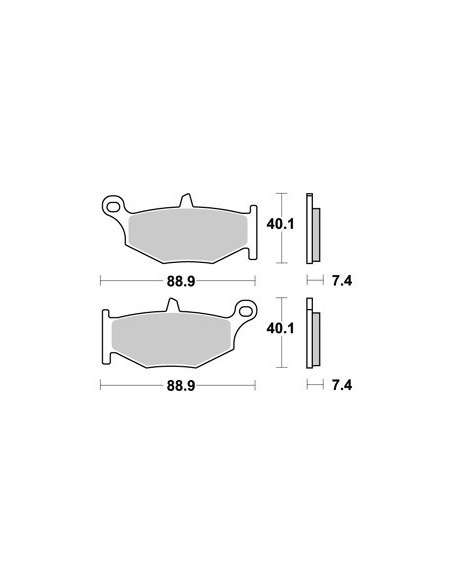 Plaquettes de freins AP RACING