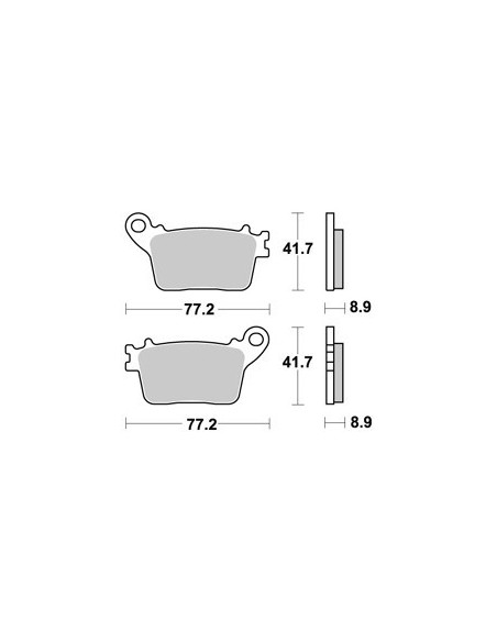 Plaquettes de freins AP RACING