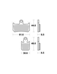 Plaquettes de freins AP RACING (Nouvelle Génération) 2