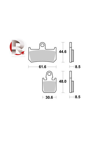Plaquettes de freins AP RACING