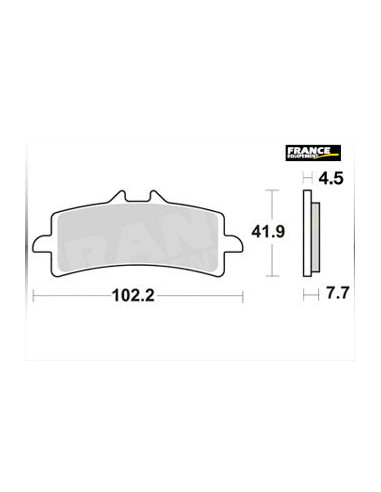 Plaquettes de freins AP RACING (Nouvelle Génération)