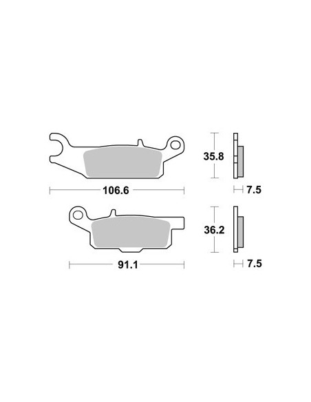 Plaquettes de freins AP RACING