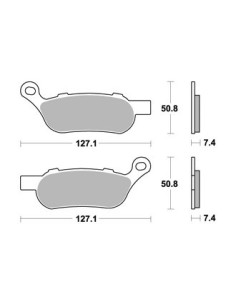Plaquettes de freins AP RACING 2