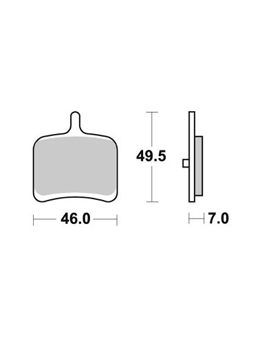 Plaquettes de freins AP RACING