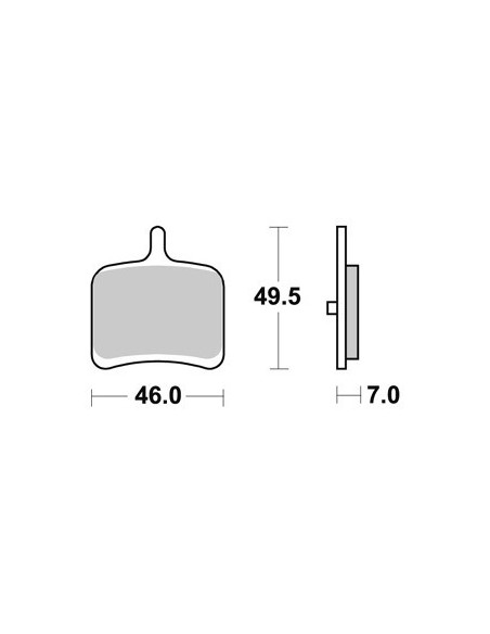 Plaquettes de freins AP RACING