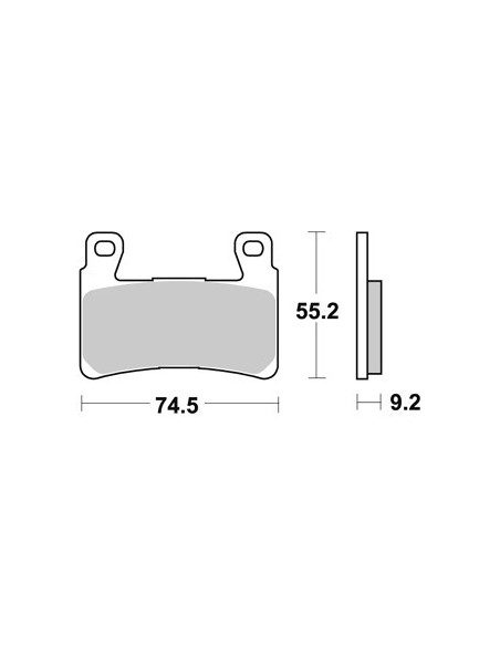 Plaquettes de freins AP RACING