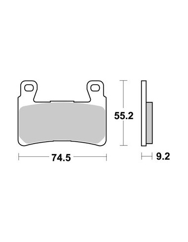 Plaquettes de freins AP RACING