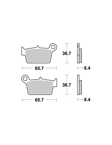 Plaquettes de freins AP RACING
