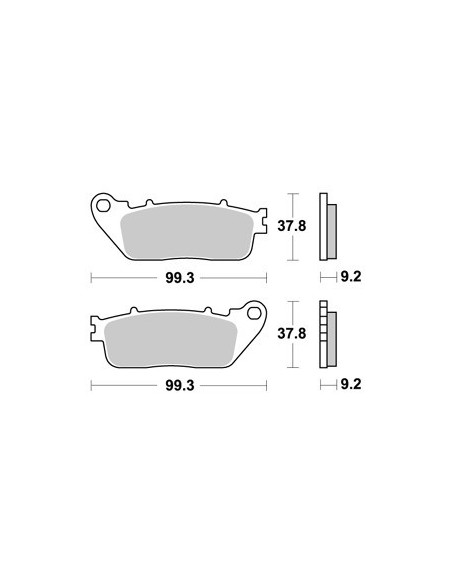 Plaquettes de freins AP RACING