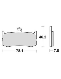 Plaquettes de freins AP RACING (Nouvelle Génération) 2
