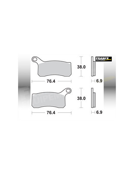 Plaquettes de freins AP RACING