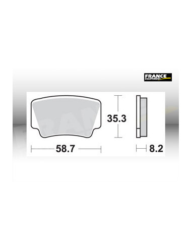 Plaquettes de freins AP RACING
