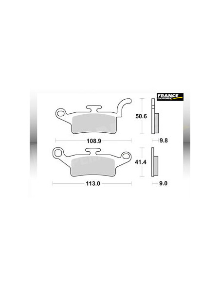 Plaquettes de freins AP RACING