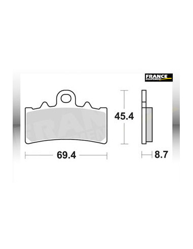 Plaquettes de freins AP RACING