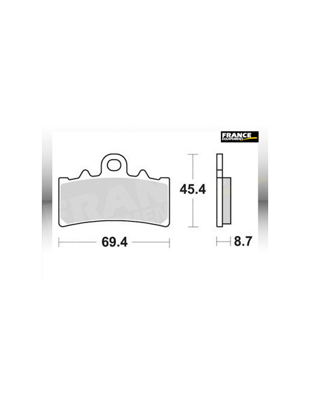 Plaquettes de freins AP RACING
