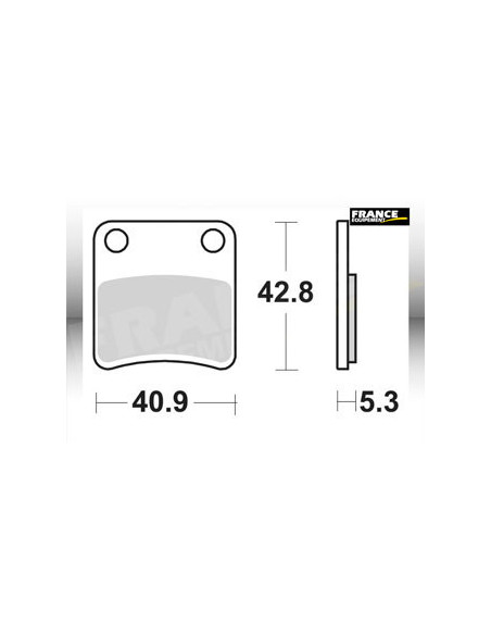 Plaquettes de freins AP RACING - Freins de Parking.