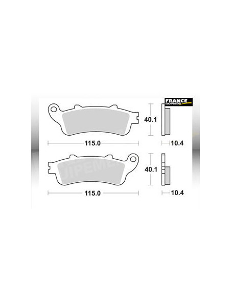 Plaquettes de freins AP RACING