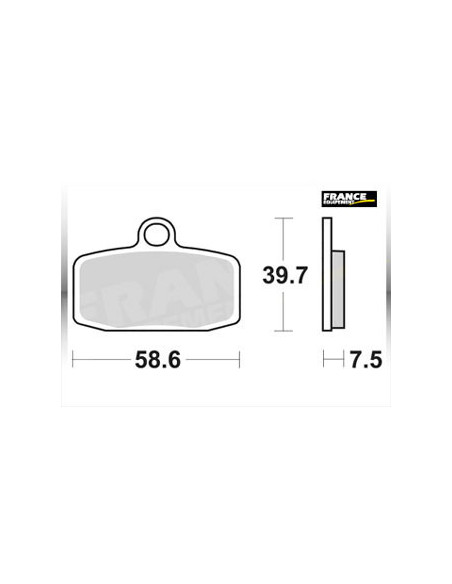 Plaquettes de freins AP RACING