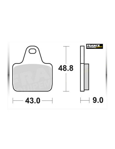 Plaquettes de freins AP RACING