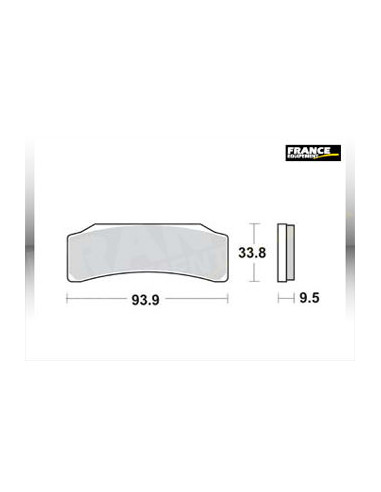 Plaquettes de freins AP RACING