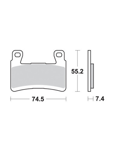 Plaquettes de freins AP RACING (Nouvelle Génération)