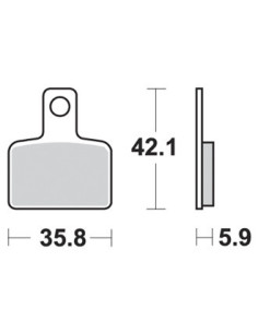 Plaquettes de freins AP RACING 2