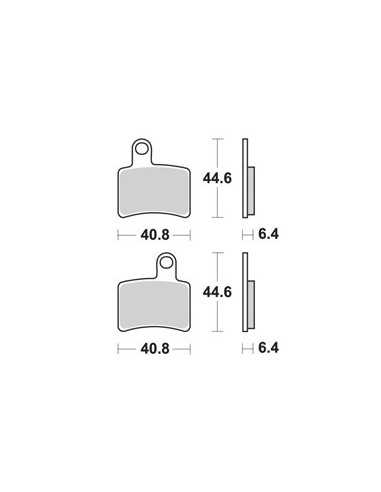 Plaquettes de freins AP RACING