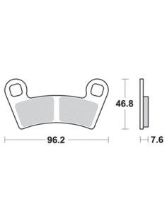 Plaquettes de freins AP RACING 2