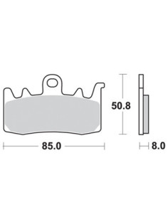 Plaquettes de freins AP RACING 2