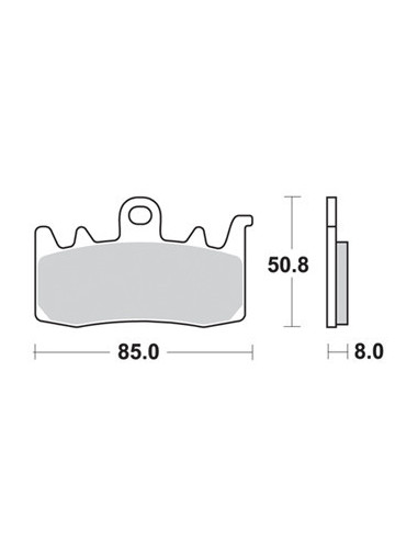 Plaquettes de freins AP RACING (Nouvelle Génération)