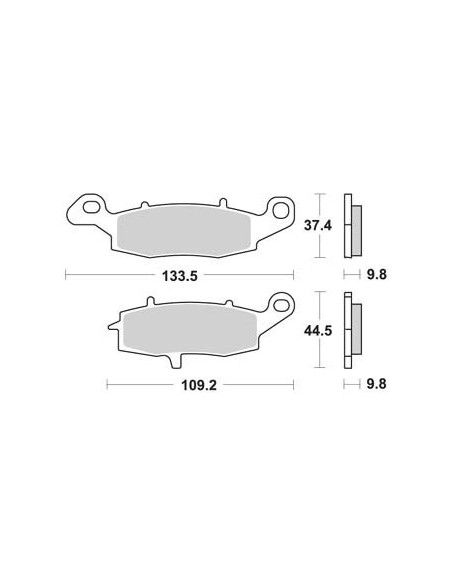 Plaquettes de freins AP RACING