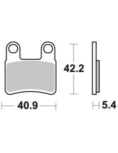 Plaquettes de freins AP RACING 2
