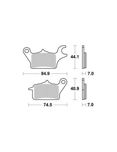 Plaquettes de freins AP RACING
