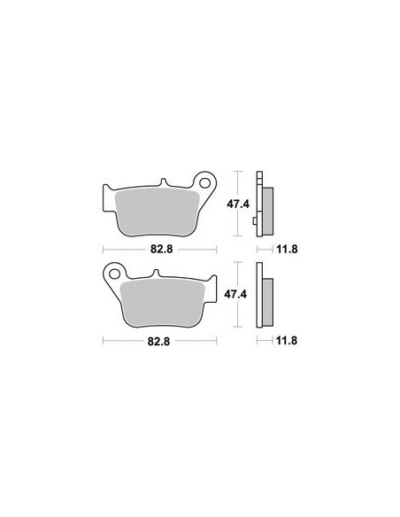 Plaquettes de freins AP RACING