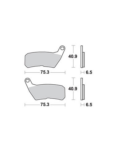 Plaquettes de freins AP RACING