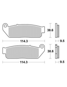 Plaquettes de freins AP RACING 2