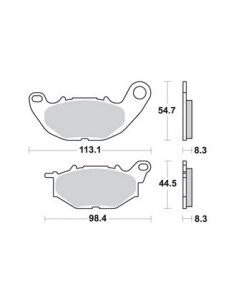Plaquettes de freins AP RACING (Nouvelle Génération) 2