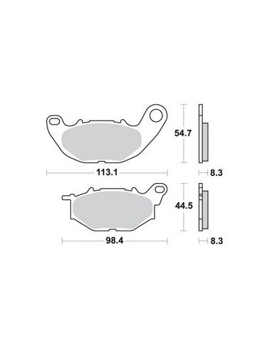 Plaquettes de freins AP RACING (Nouvelle Génération)