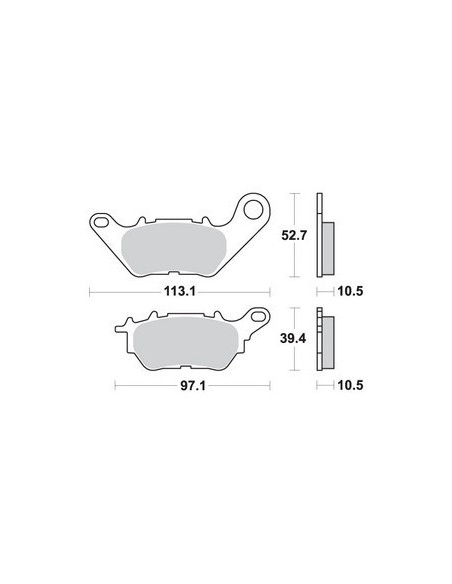 Plaquettes de freins AP RACING
