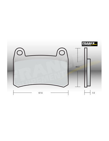 Plaquettes de freins AP RACING
