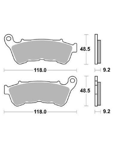 Plaquettes de freins AP RACING