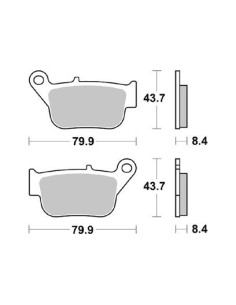 Plaquettes de freins AP RACING 2