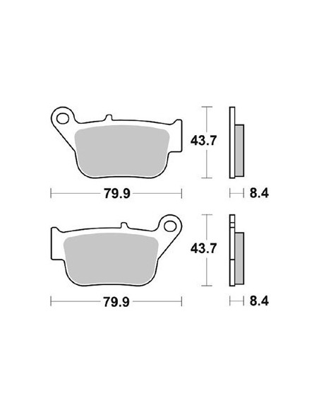 Plaquettes de freins AP RACING