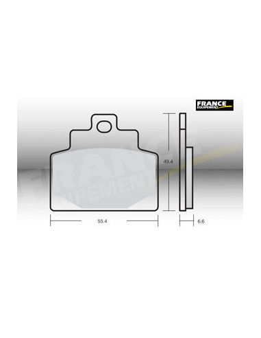 Plaquettes de freins AP RACING