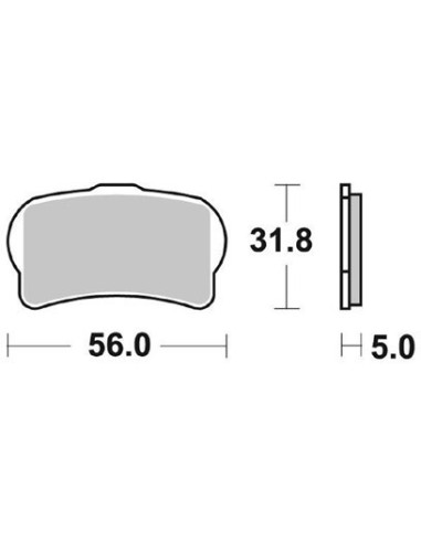 Plaquettes de freins AP RACING