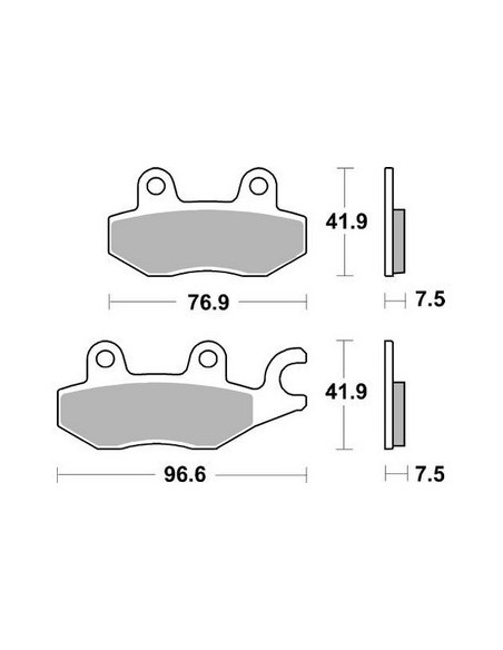 Plaquettes de freins AP RACING (Nouvelle Génération)