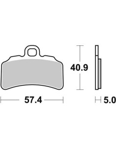 Plaquettes de freins AP RACING 2