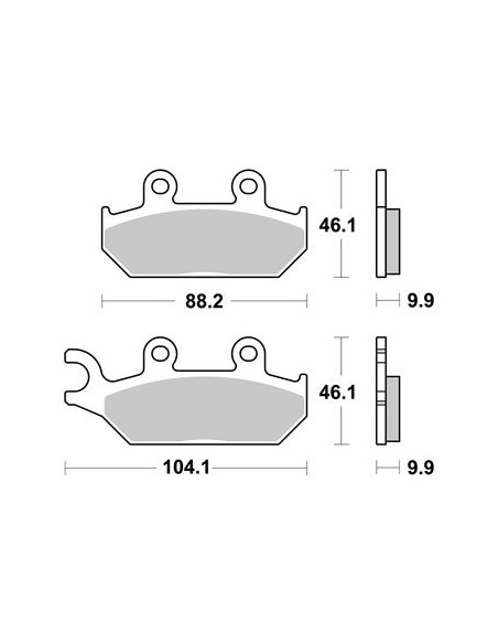 Plaquettes de freins AP RACING