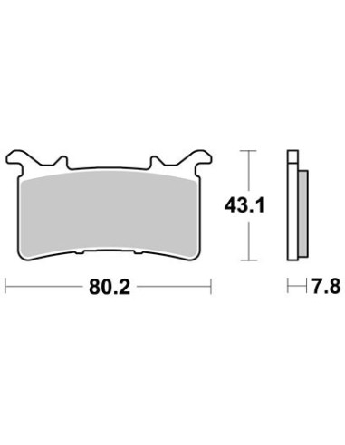 Plaquettes de freins AP RACING